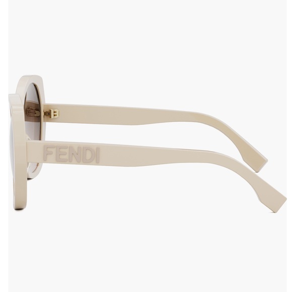 Fendi Lettering 57mm Gradient Butterfly Sunglasses - Picture 9 of 16